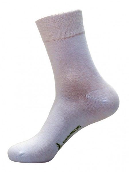 Weisse Socke